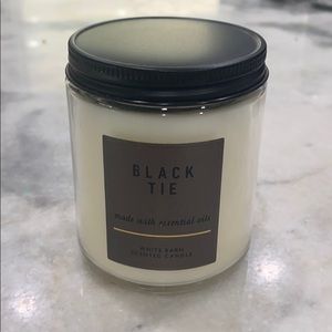 Black tie night candle